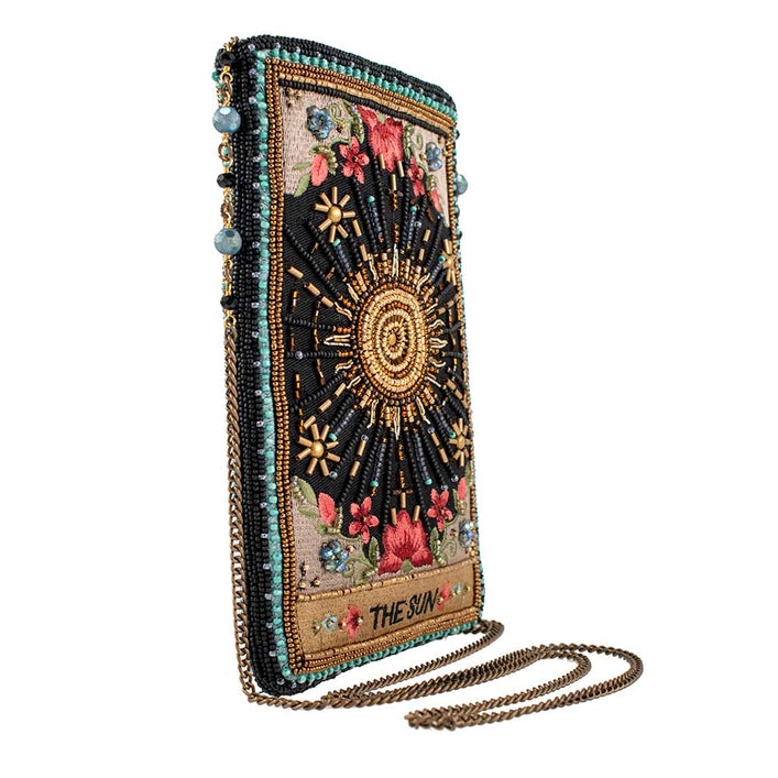 Beaded Sun Tarot Crossbody Phone Bag