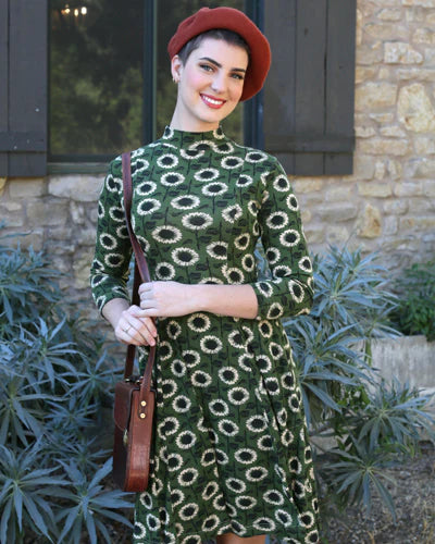 Effie's Heart Aretha Dress Girasole Print