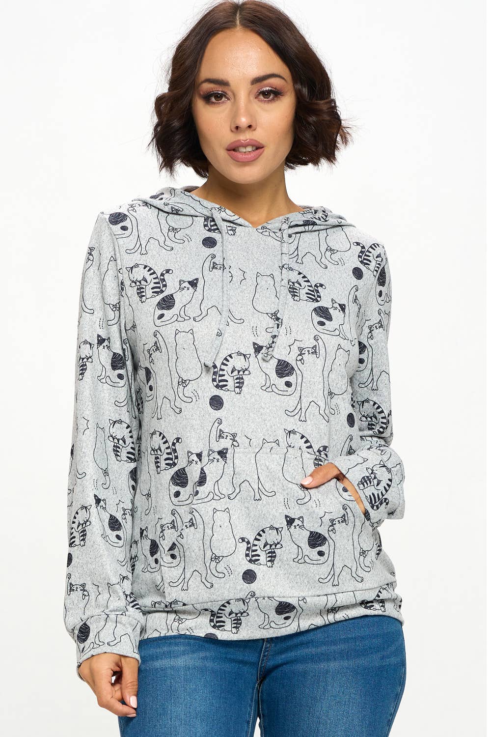 Dancing Cat Hoodie
