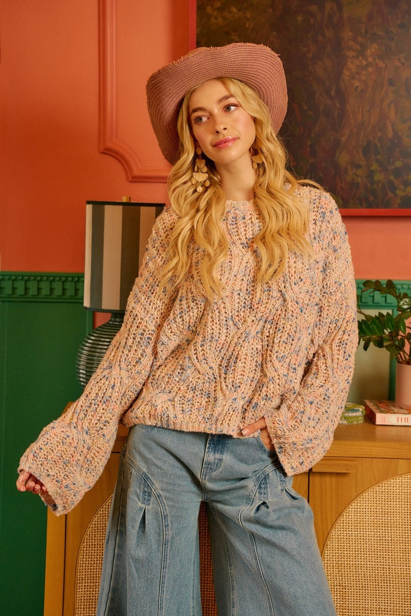 Relaxed Multi Color Sweater