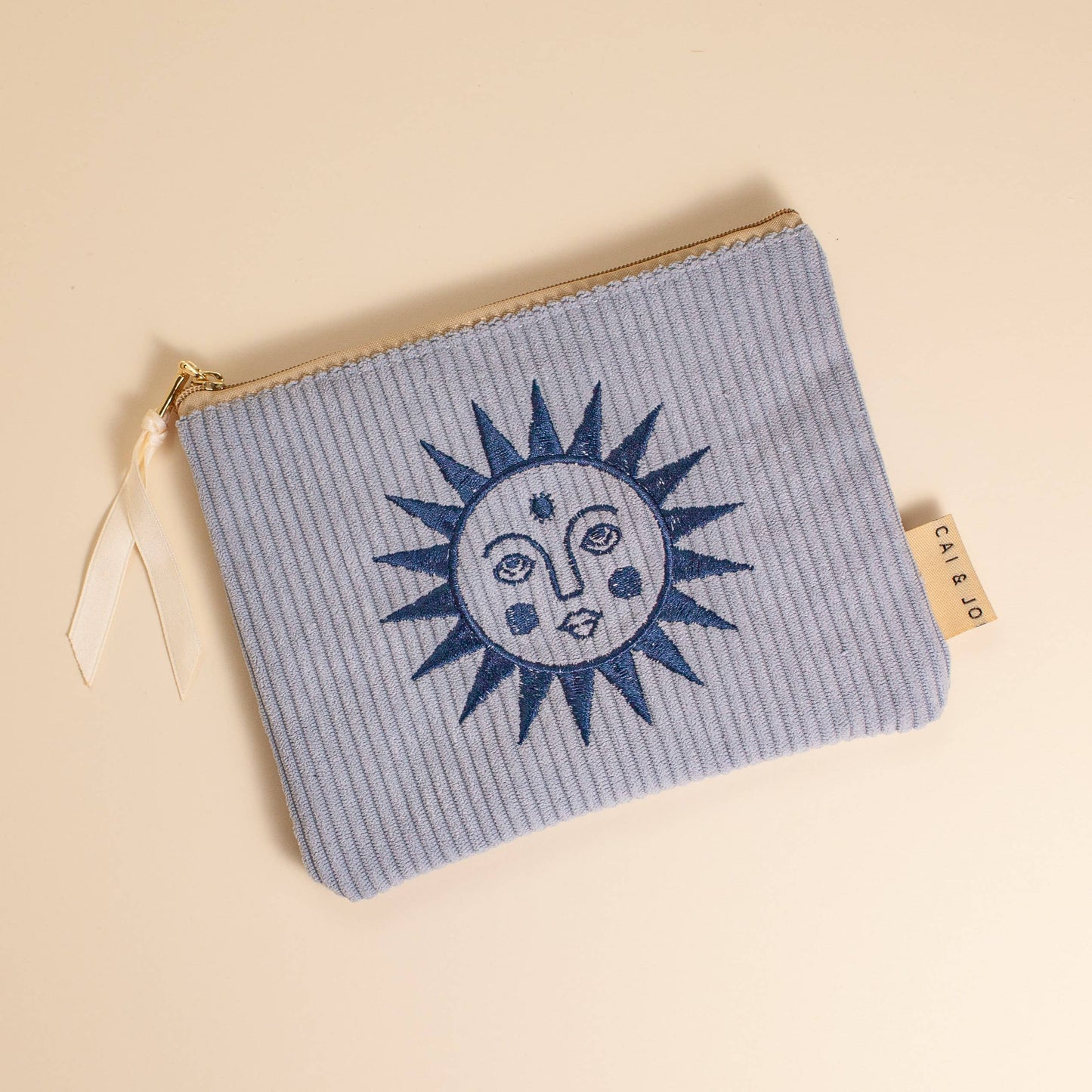 Sun Corduroy Pouch