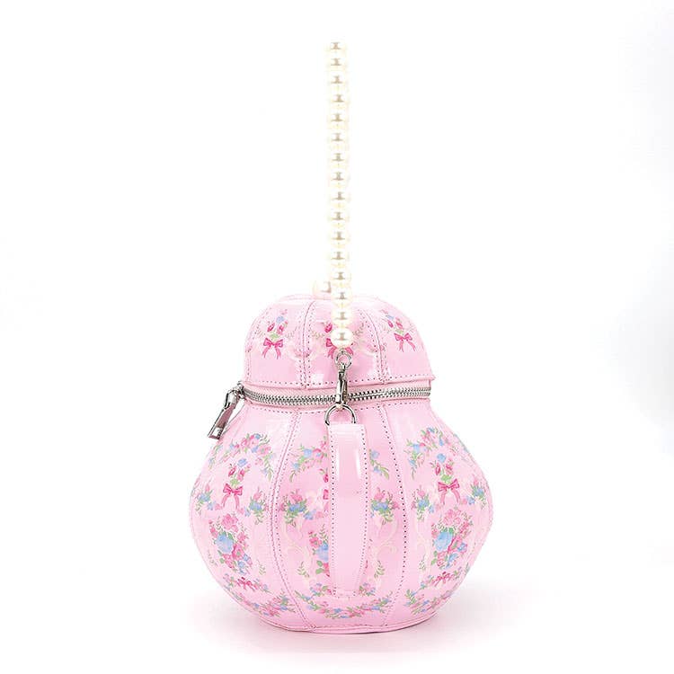 Pretty Pink Teapot Purse