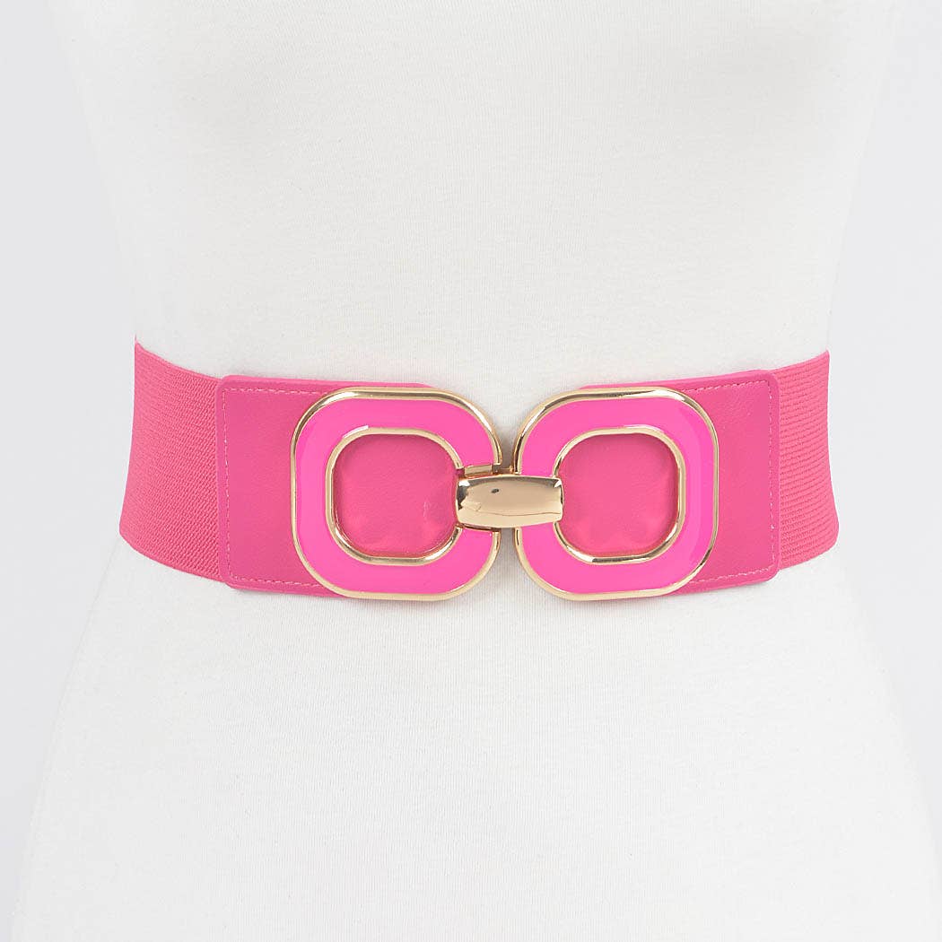 Retro Multi Metal Elastic Belt