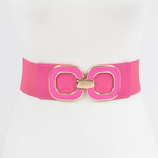 Retro Multi Metal Elastic Belt