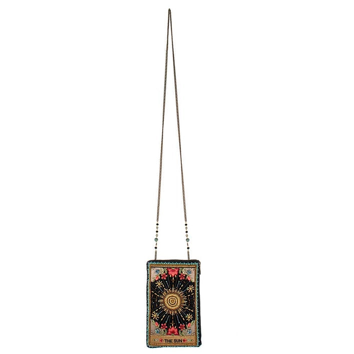 Beaded Sun Tarot Crossbody Phone Bag