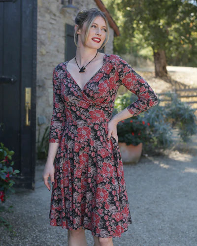 Effie's Heart Colleen Dress Jardinier Print