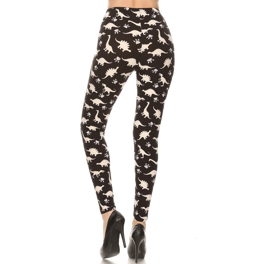 Dinosaur Printed Leggings