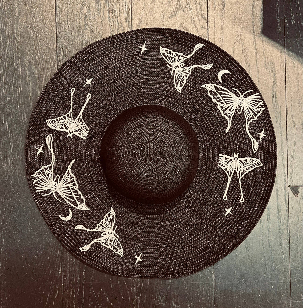 Wide Brim Luna Moths Sunhat
