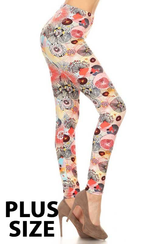 Whimsical Print Leggings