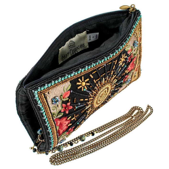 Beaded Sun Tarot Crossbody Phone Bag