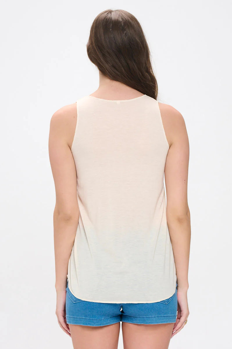 Squirrel Print Tank Top