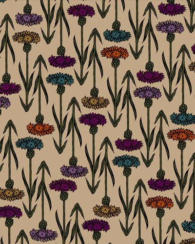 Effie's Heart Bedford Dress Thistle Print