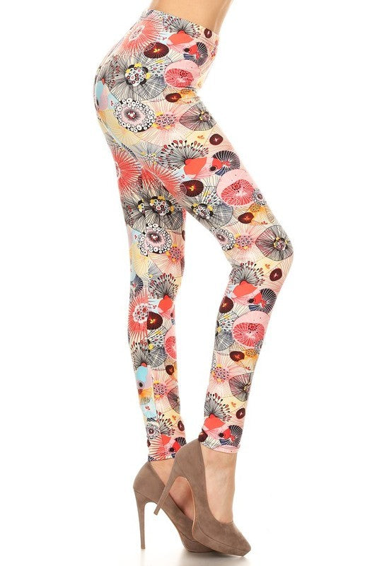 Whimsical Print Leggings