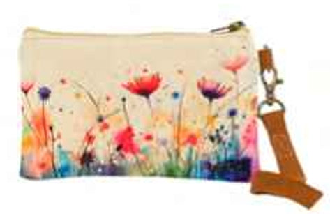 Canvas Wristlet