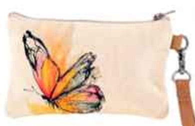Canvas Wristlet