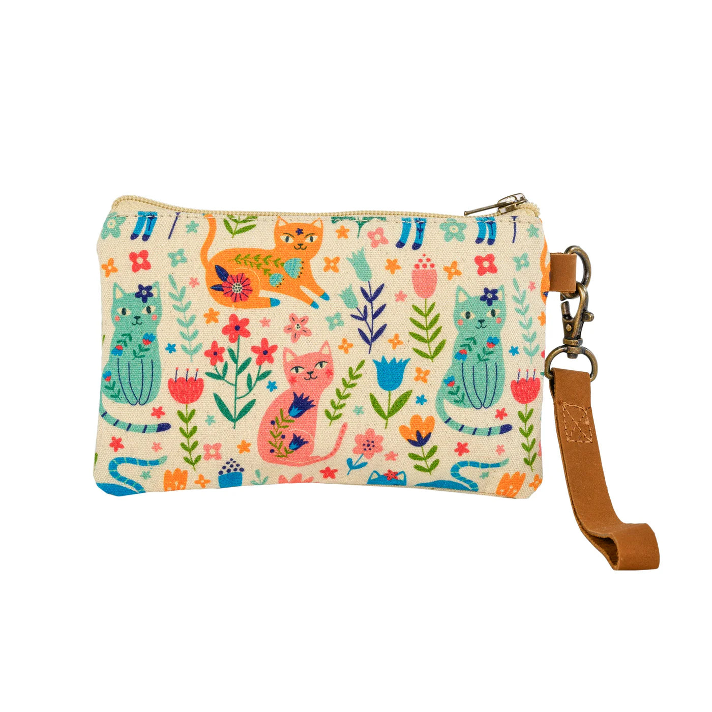 Canvas Wristlet