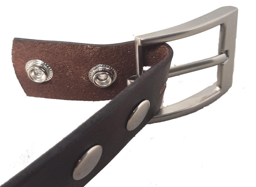 Plain Genuine Leather Belt 30mm