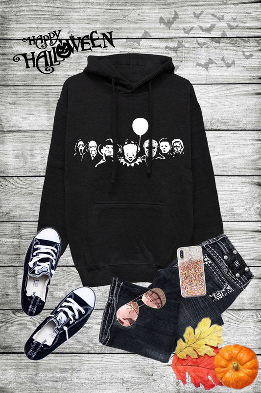 Halloween Movie Fleece Hoodie