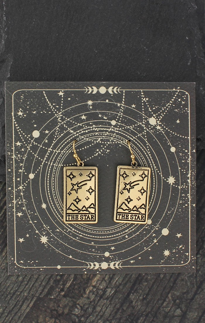 Major Arcana Tarot Card Earrings
