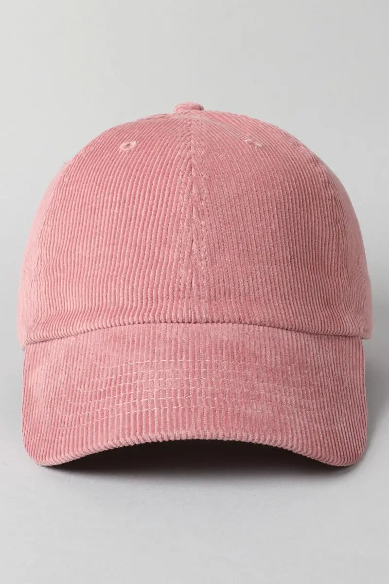 Corduroy Baseball Hat