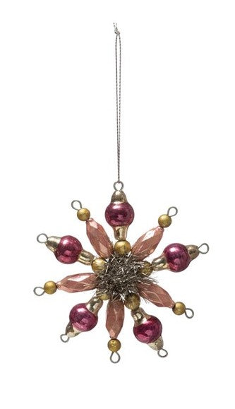 Crystal Snowflake Ornament