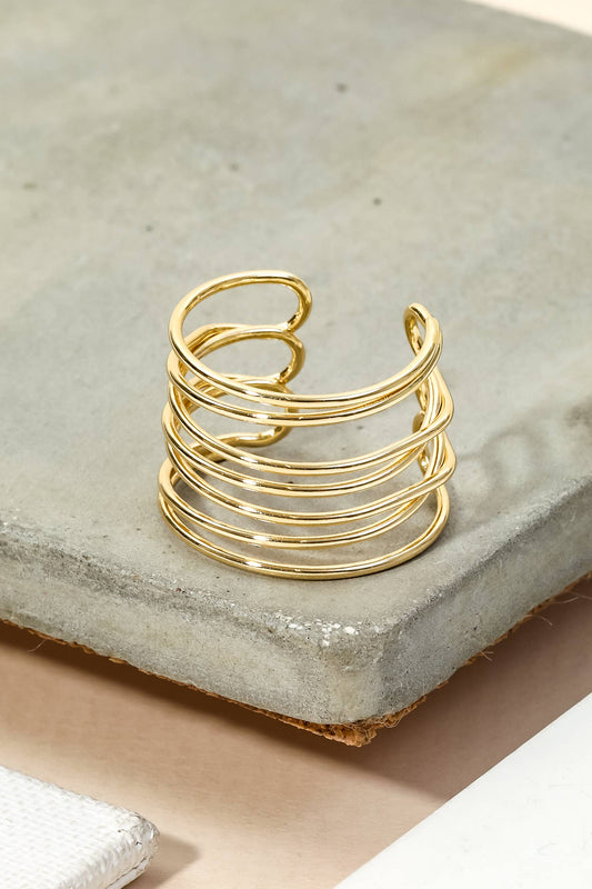 Multi Strand Stack Ring