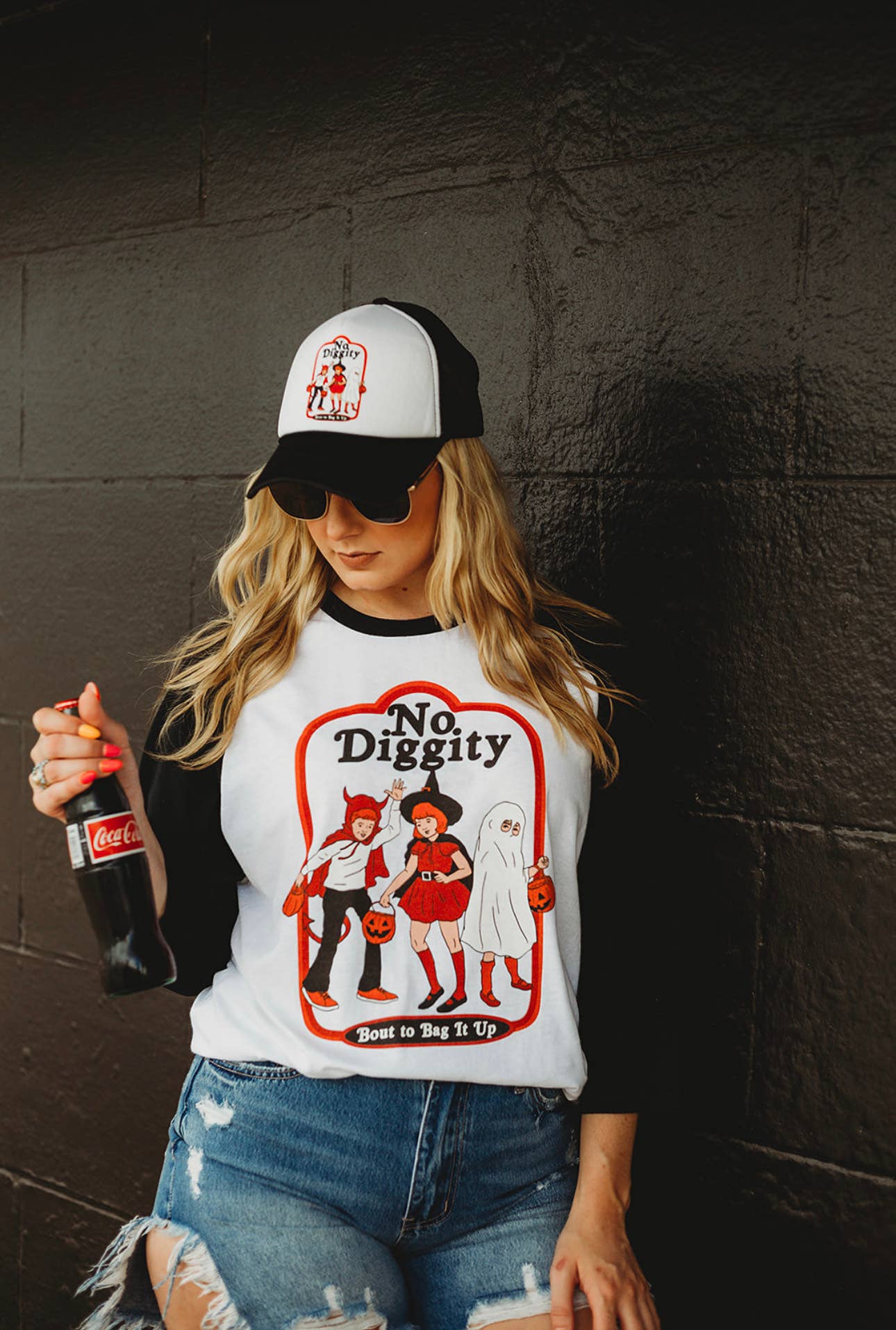 No Diggity Bout to Bag It Up Raglan