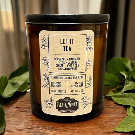 "Let it Tea" Citrus Tea Candle