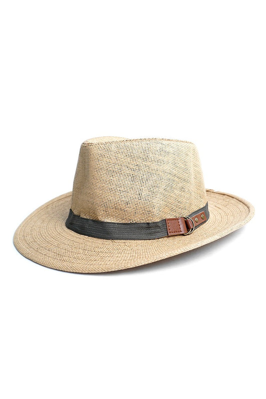 Wide Brim Panama Fedora Hat