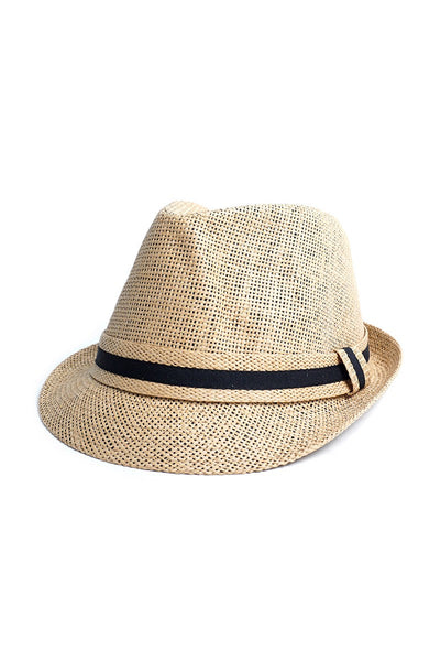 Straw Short Brim Panama Hat