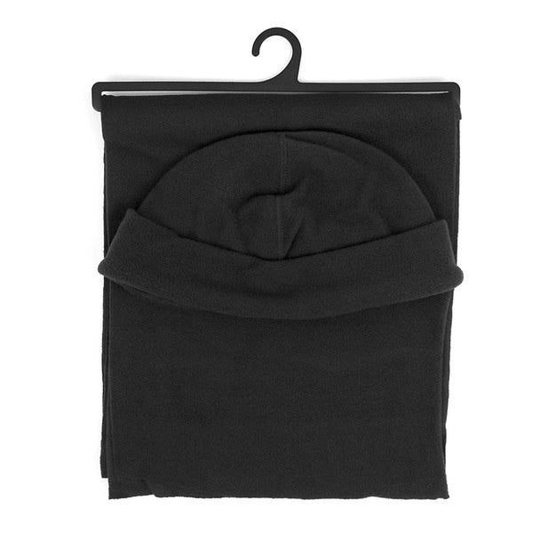Men's Fleece Scarf & Hat Set