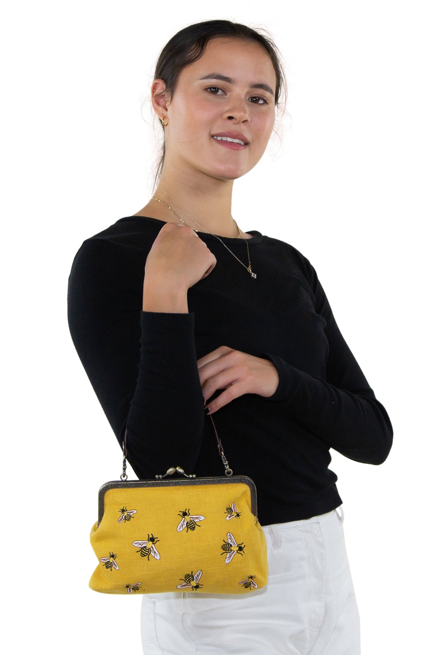 Bumble Bees Kisslock Bag