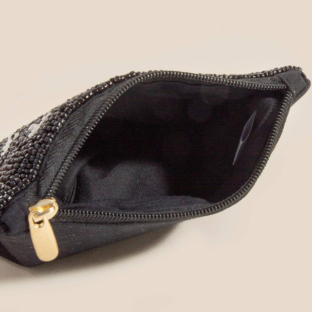 I'm Not Bossy I'm The Boss Seed Beaded Coin Purse