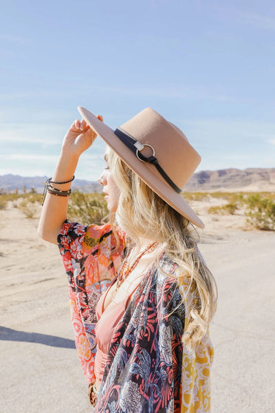 Classic Bolero Hat w/ Ring Buckle