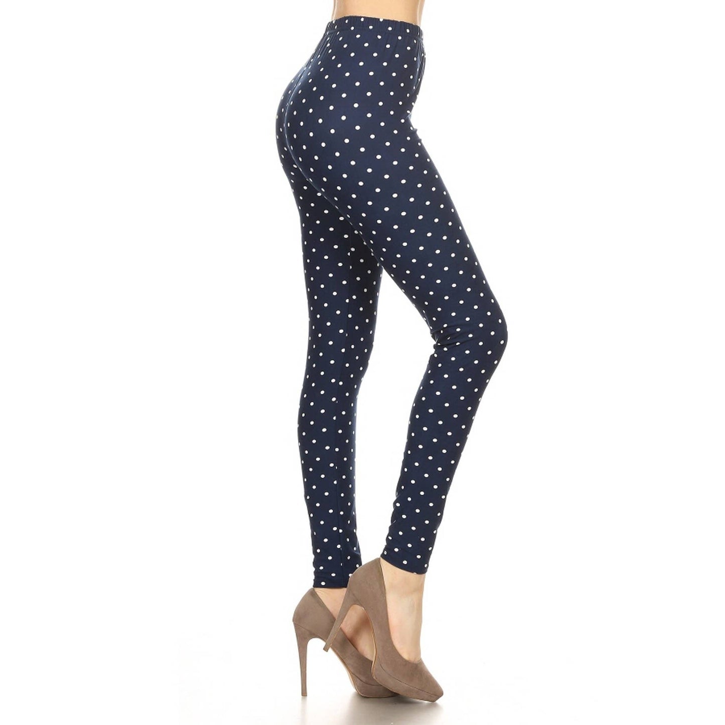 Polka Dot Print Leggings