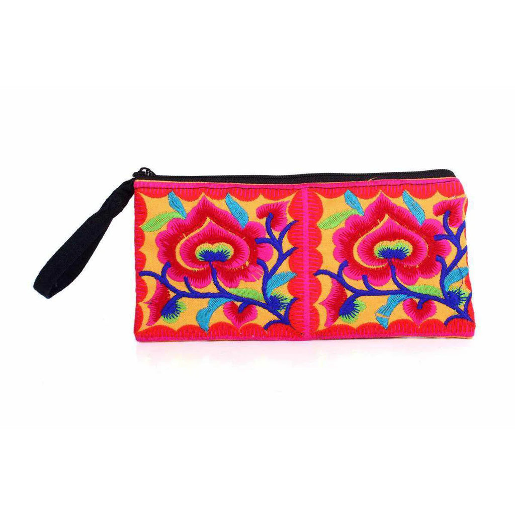 Hmong Rectangle Wristlet