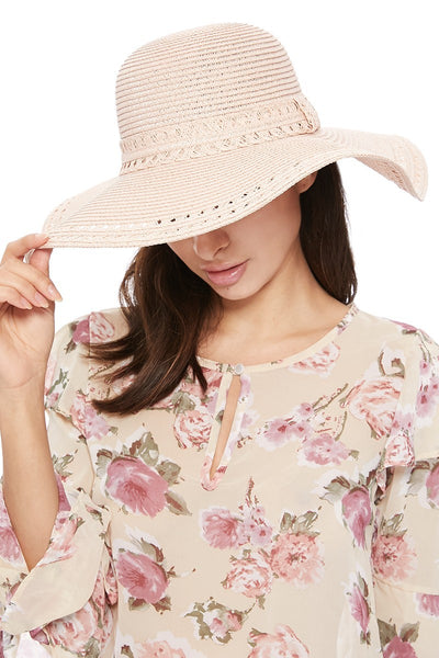 Spring/Summer Wide Brim Floppy Hat