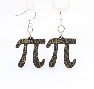 PI 3.14159265.. Earrings