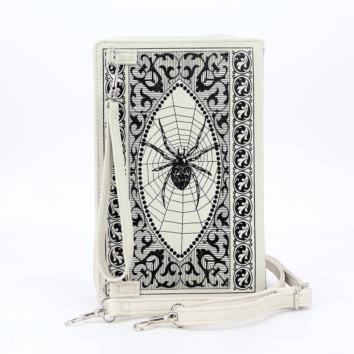 Grimoire Book Clutch Bag in Vinyl