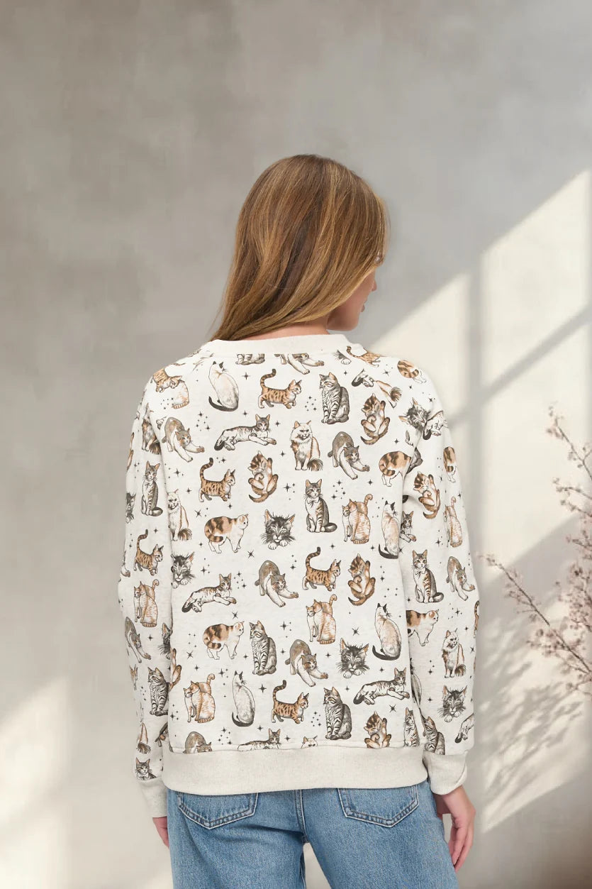 Celestial Cat Sweatshirt