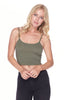 Cropped Cotton Cami