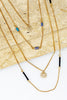 Thread Woven Bars Layered Necklace