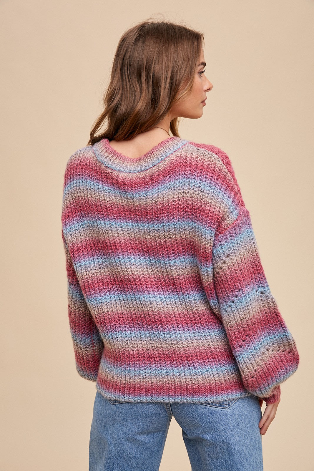 Mohair Pointelle Sweater