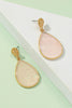 Semi-Precious Stone Drop Earrings