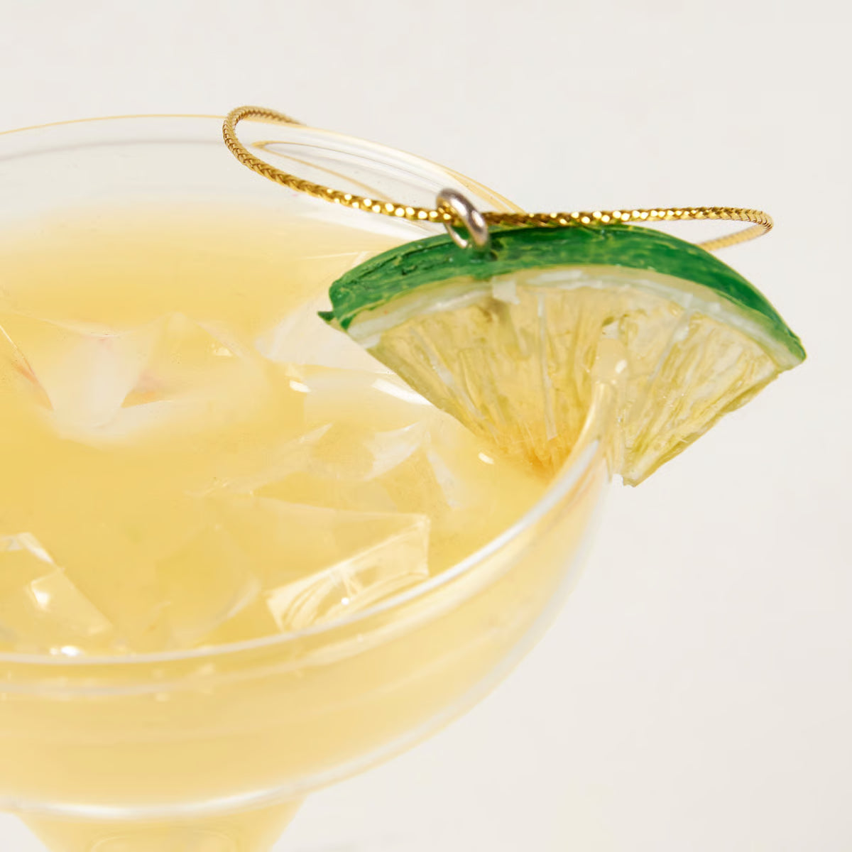 Glass Margarita Ornament