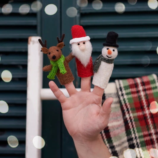 Holiday Cuties Finger Puppets