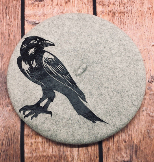 Raven Vegan Beret
