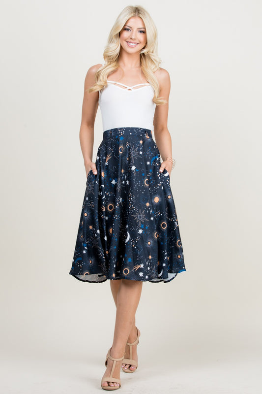 Galaxy Swing Skirt