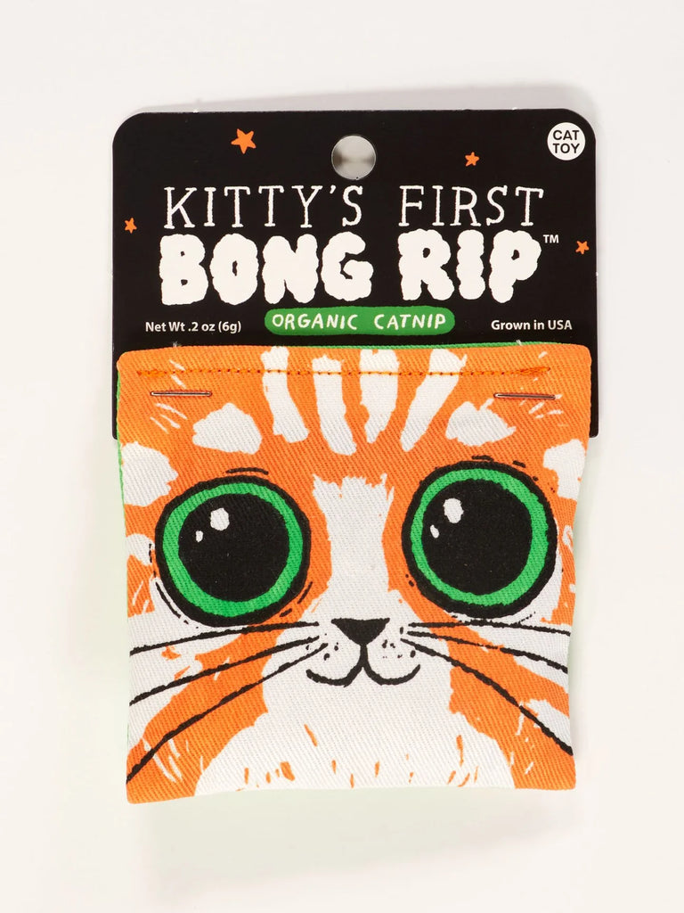 Blue Q Kitty's First Bong Rip Catnip