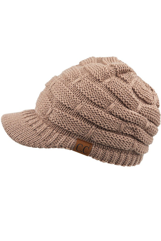C.C Knitted Brim Hat